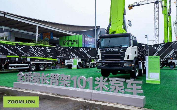 長沙展完美收官！中聯(lián)重科高能“小綠奇跡軍團(tuán)”獲52億元訂單